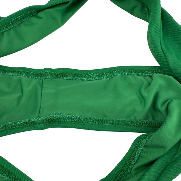 Ris-k Gazer Bottom Green Cheeky Bikini Bottom Womens Large - Picture 3 of 7